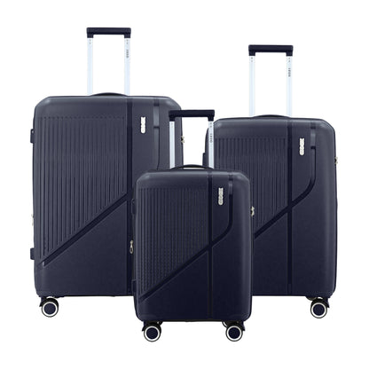 IZOD Zora Lightweight Hard Shell 3 Piece Luggage Set - Stiles Supply Co.