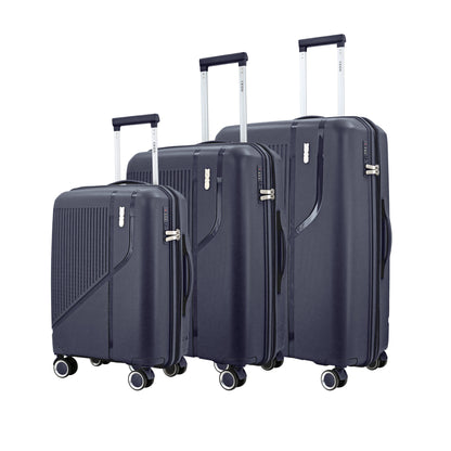 IZOD Zora Lightweight Hard Shell 3 Piece Luggage Set - Stiles Supply Co.