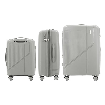 IZOD Zora Lightweight Hard Shell 3 Piece Luggage Set - Stiles Supply Co.