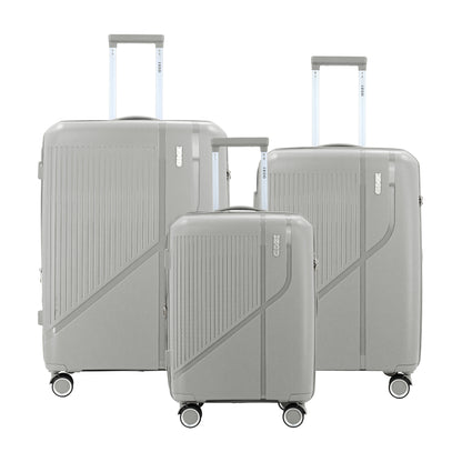 IZOD Zora Lightweight Hard Shell 3 Piece Luggage Set - Stiles Supply Co.