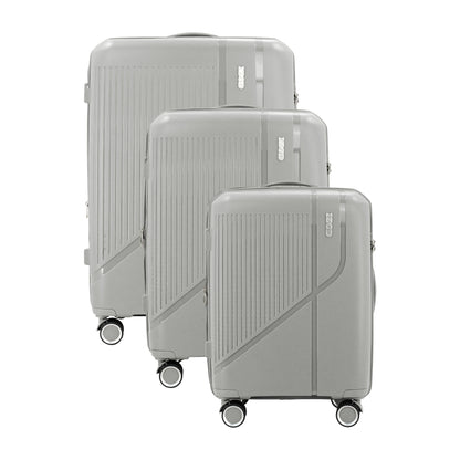 IZOD Zora Lightweight Hard Shell 3 Piece Luggage Set - Stiles Supply Co.