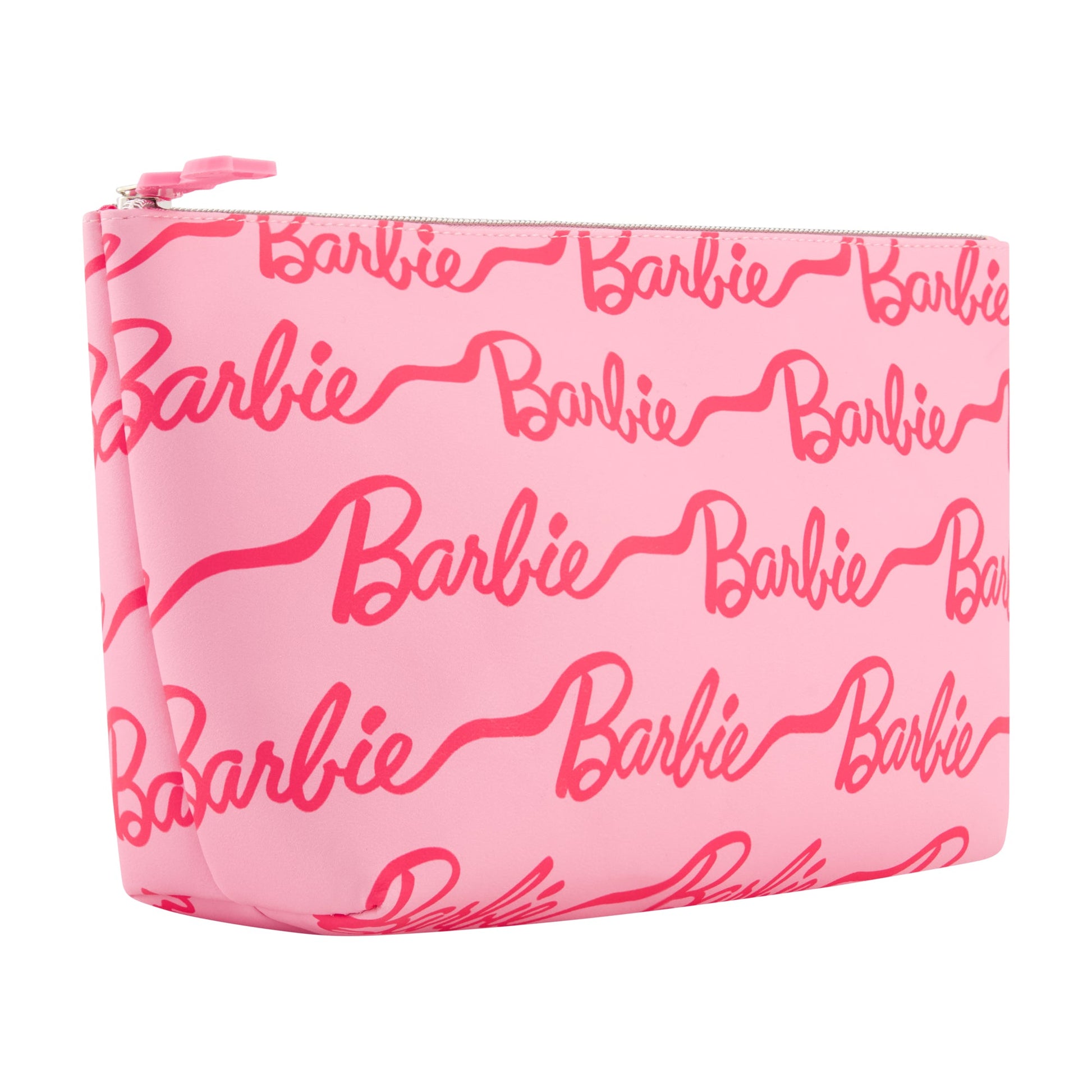Barbie™ All-Over Logo Cosmetic Bag - Stiles Supply Co.