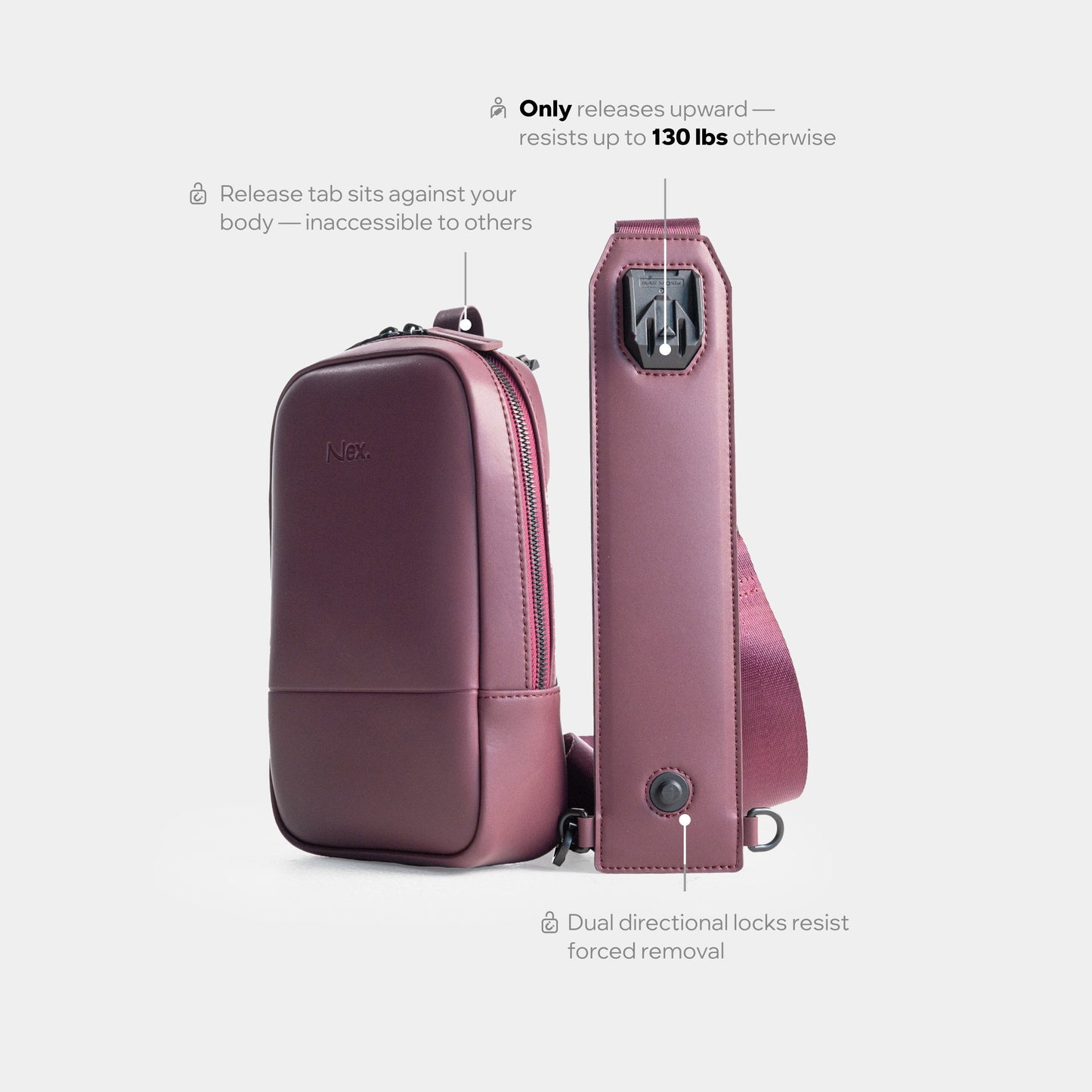 Nex Japan Magnetic Chest Bag