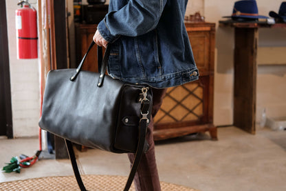 Twisted Arrow Weekend Warrior Leather Duffle Bag