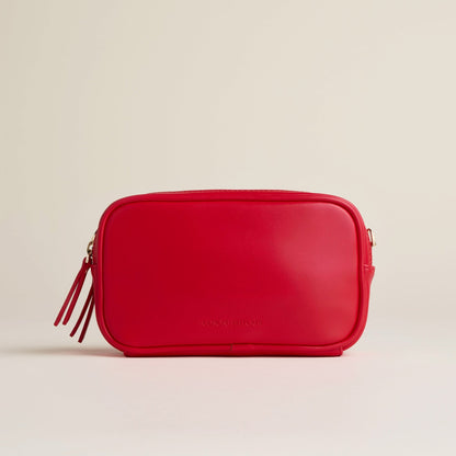 Hudson + Bleecker Latitude Beauty Bag - Red
