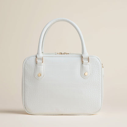 Hudson + Bleecker Voyager Toiletry Bag - White Crocodile