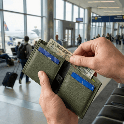 COR Surf Eco Bifold Cash Wallet with Magnetic Closure