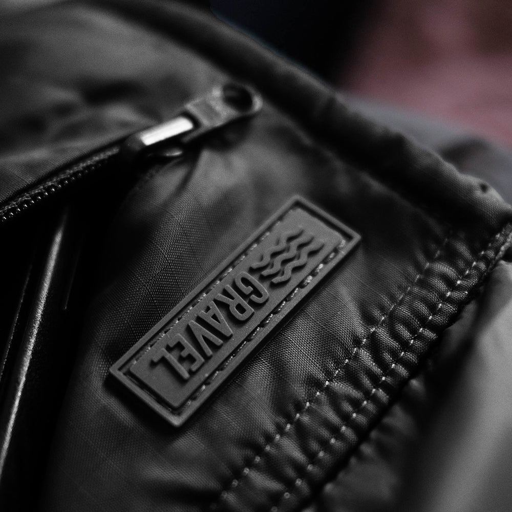 Gravel Layover™ Travel Blanket - Packable & Puffy | Black - Stiles Supply Co.