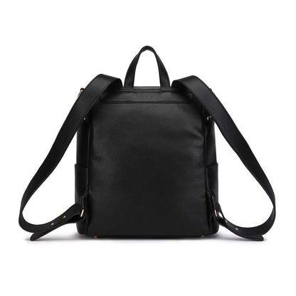 Luli Bebe Signature Diaper Bag Ebony Black