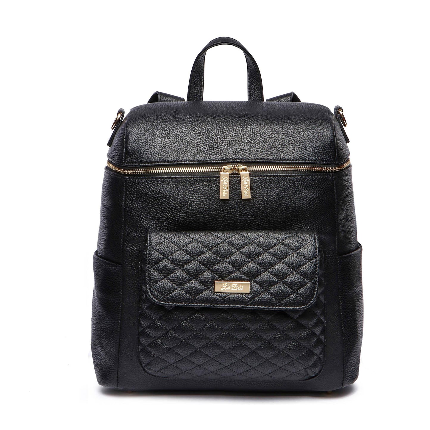 Luli Bebe Signature Diaper Bag Ebony Black