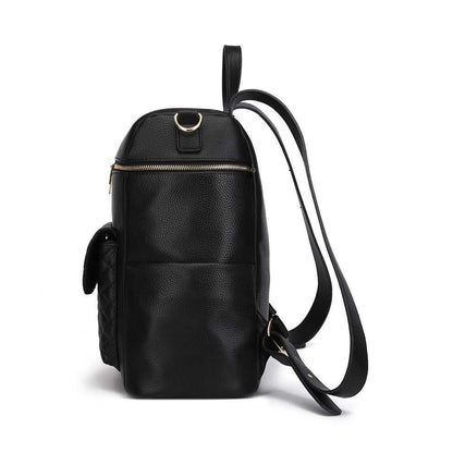 Luli Bebe Signature Diaper Bag Ebony Black