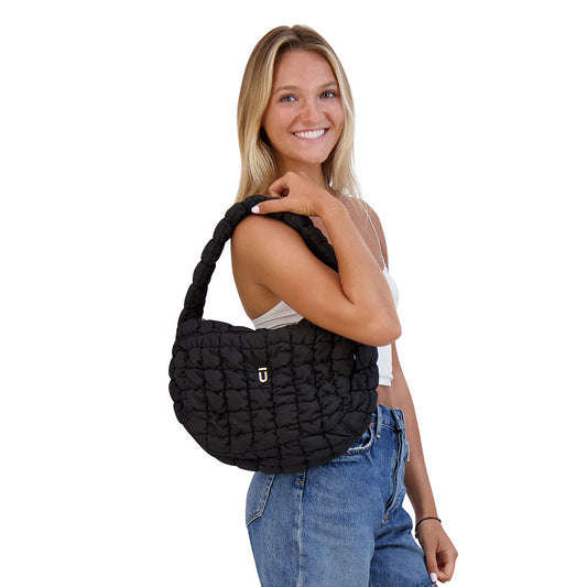 Ful Quilted Slouchy Handbag - Stiles Supply Co.