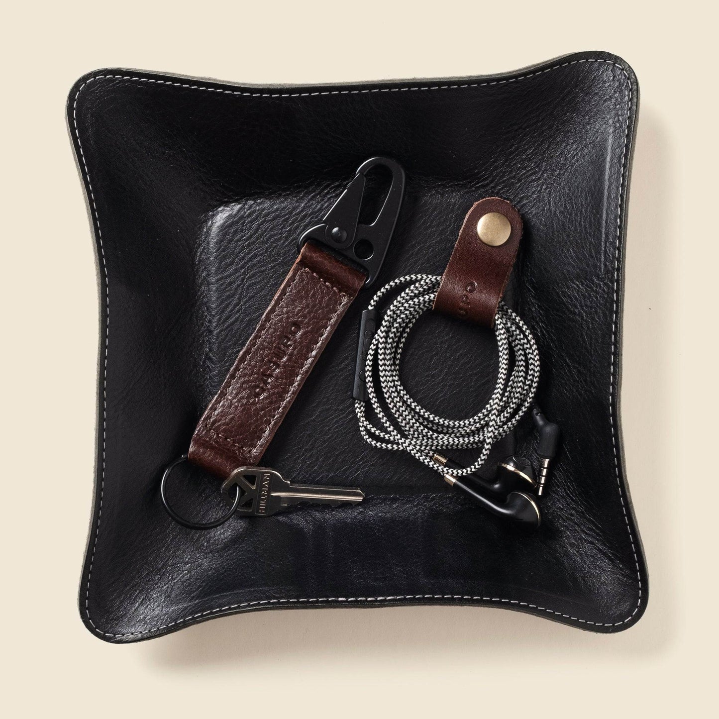 CASUPO Travel valet tray - Black
