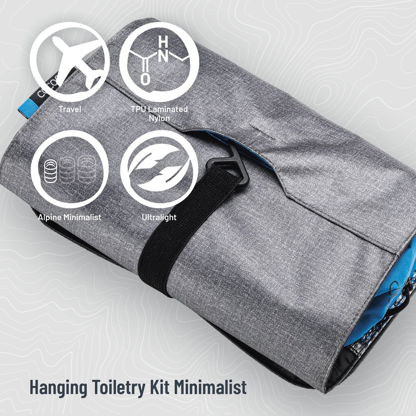 Minimalist Hanging Toiletry Kit