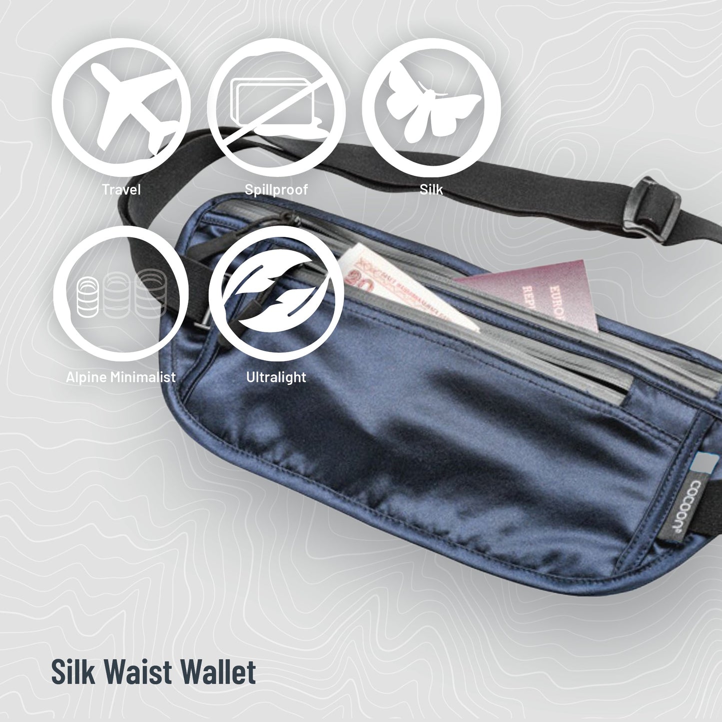 Waist Wallet Monsoon Silk™