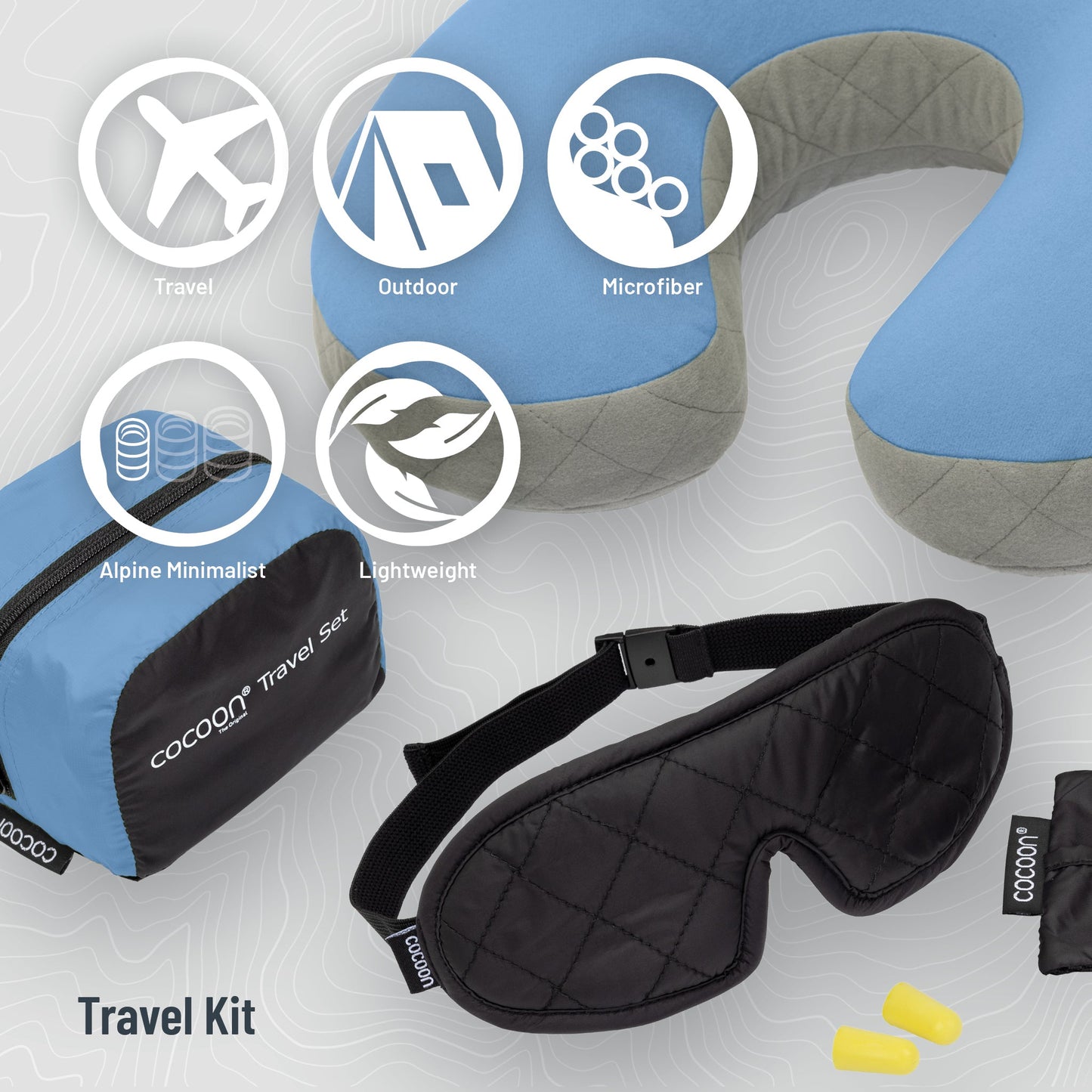 5 Piece Ultralight Travel Set