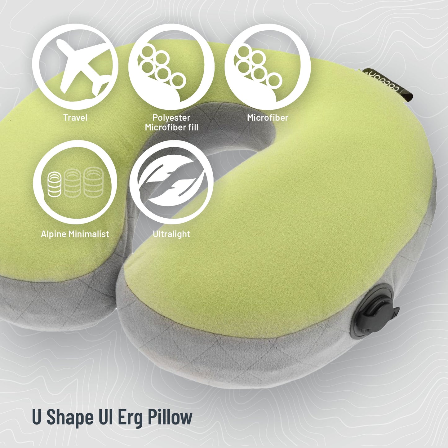 Ergo AirCore Pillow Ultralight U Shaped
