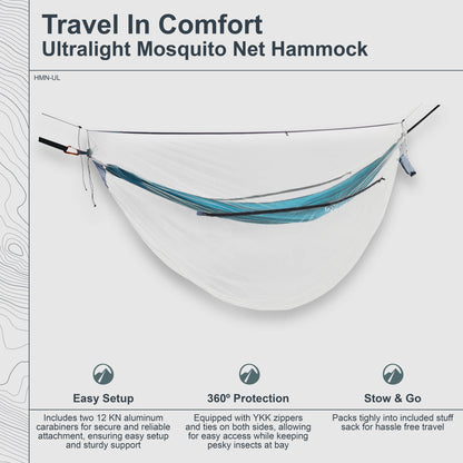 Mosquito Net for Hammocks Ultralight