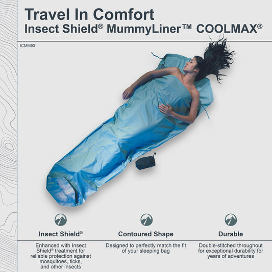 Insect Shield® MummyLiner™ COOLMAX®