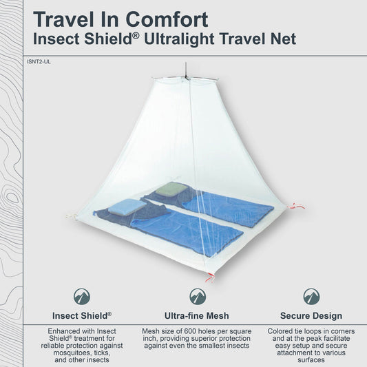 Insect Shield® Ultralight Double Travel Net