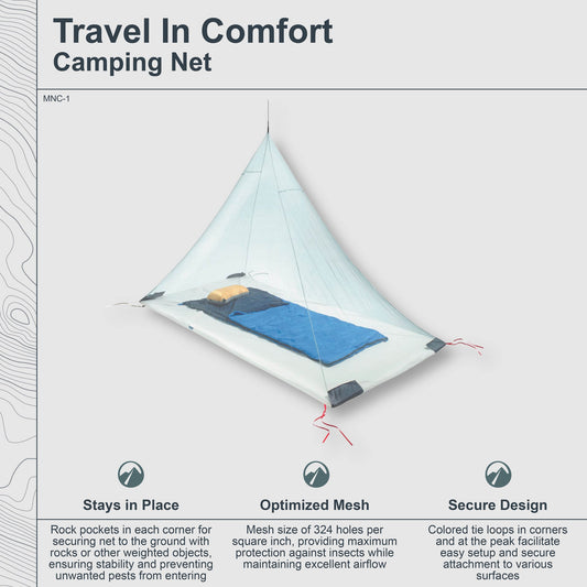 Insect Camping Net Single