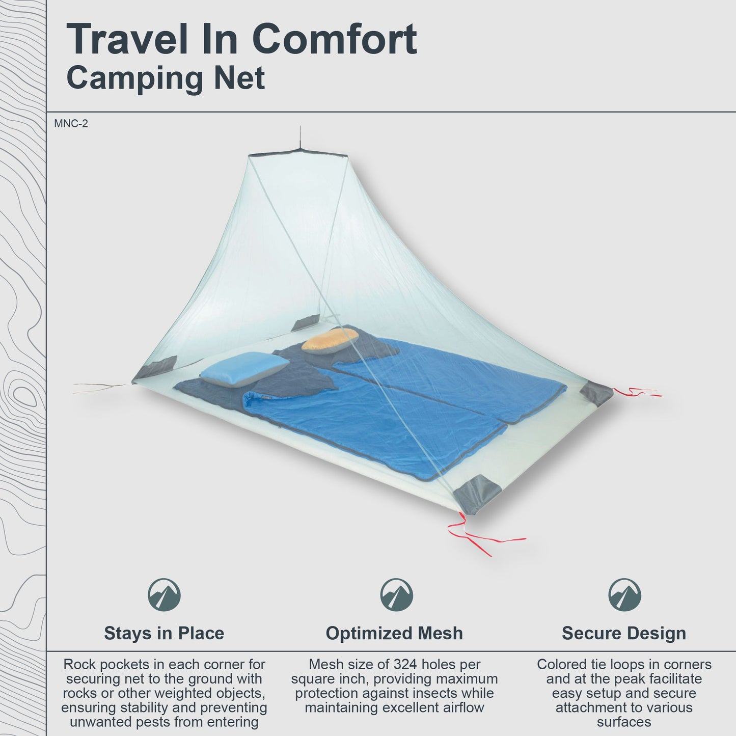 Insect Camping Net Double