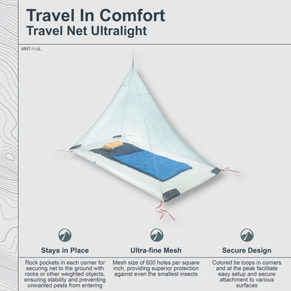 Insect Travel Net Ultralight Single