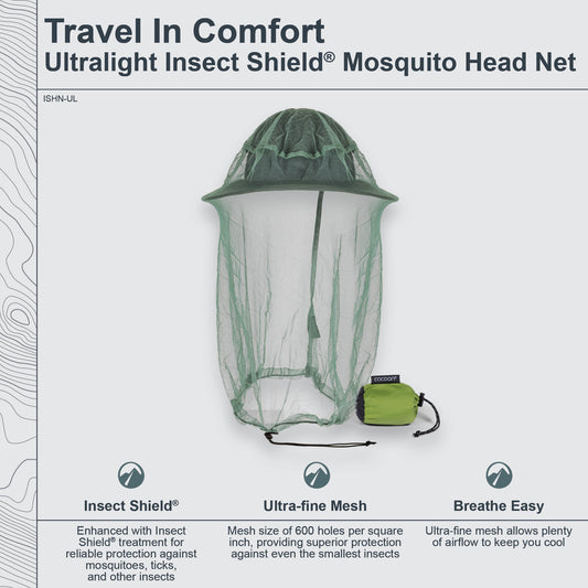 Insect Shield® Mosquito Head Net Ultralight