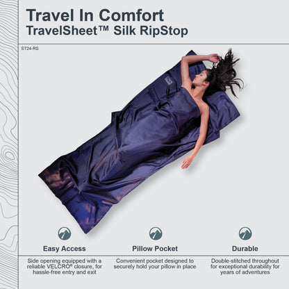 TravelSheet™ Silk Ripstop