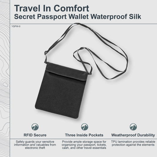 Secret Passport Wallet Monsoon Silk™