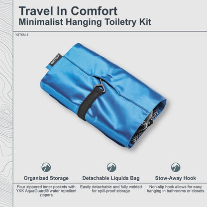 Minimalist Hanging Toiletry Kit Monsoon Silk™
