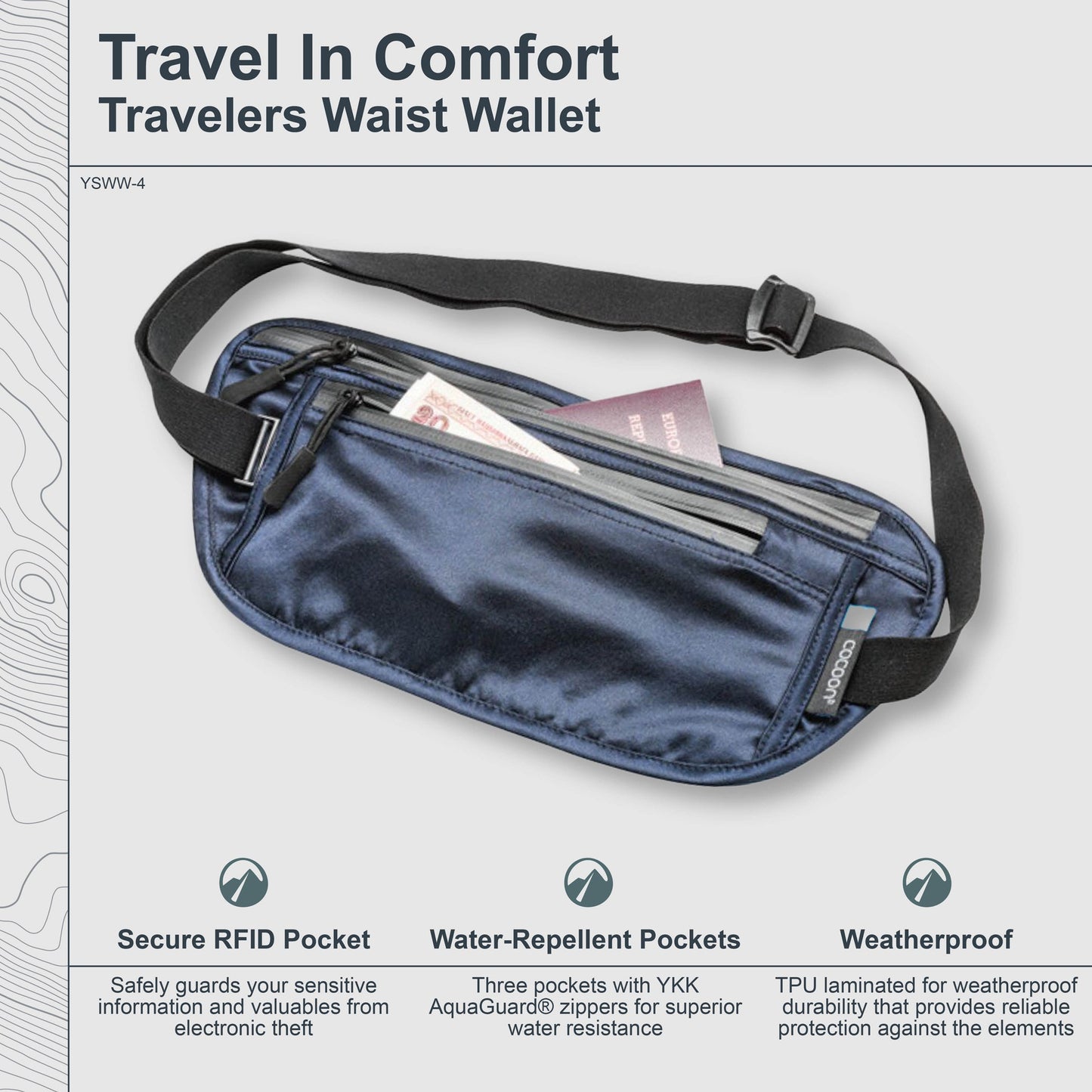 Waist Wallet Monsoon Silk™