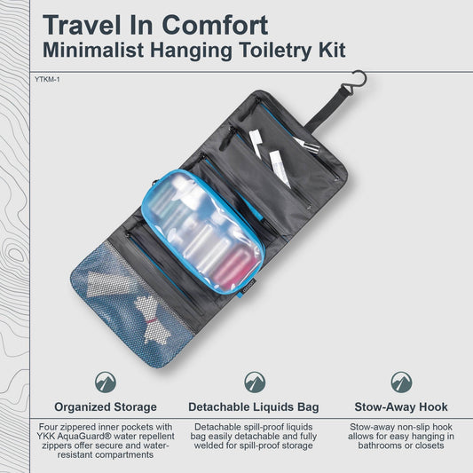 Minimalist Hanging Toiletry Kit