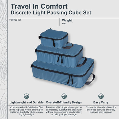 Discrete Light Packing Cubes