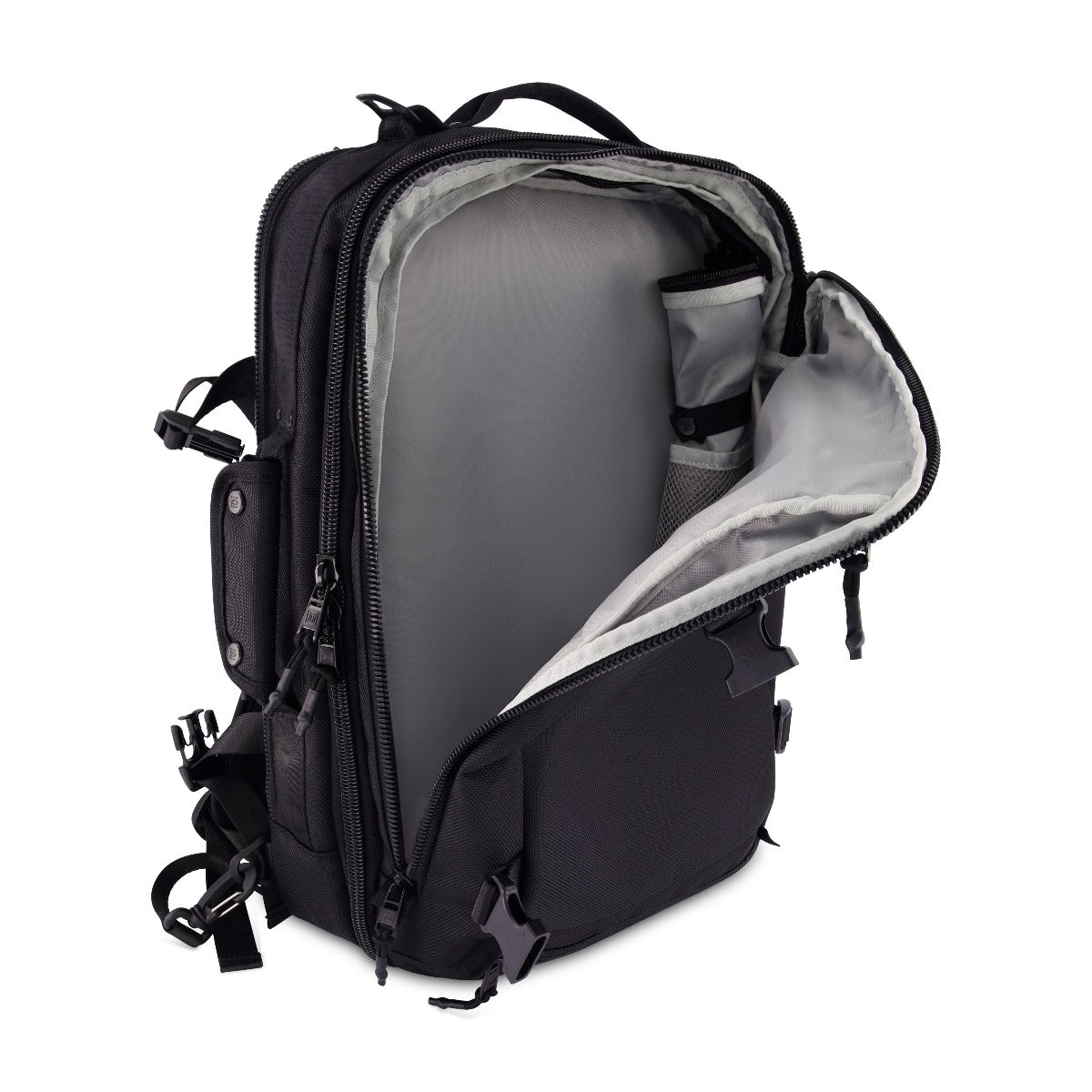 Ridge Collection Cruiser Travel Backpack, Black - Stiles Supply Co.