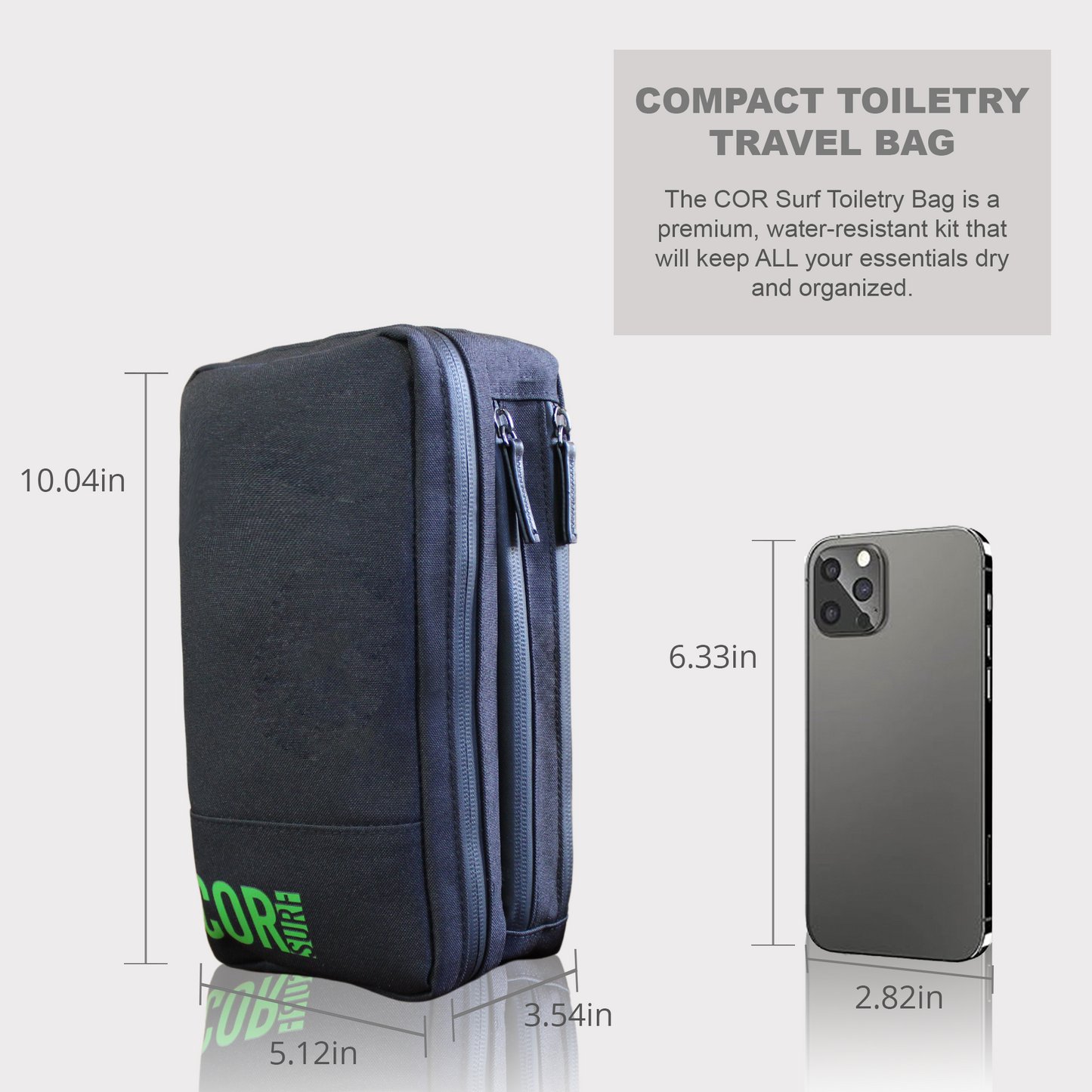COR Surf Compact Toiletry Travel Bag