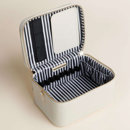 Hudson + Bleecker Jetsetter Train Case - Lagoon Blue