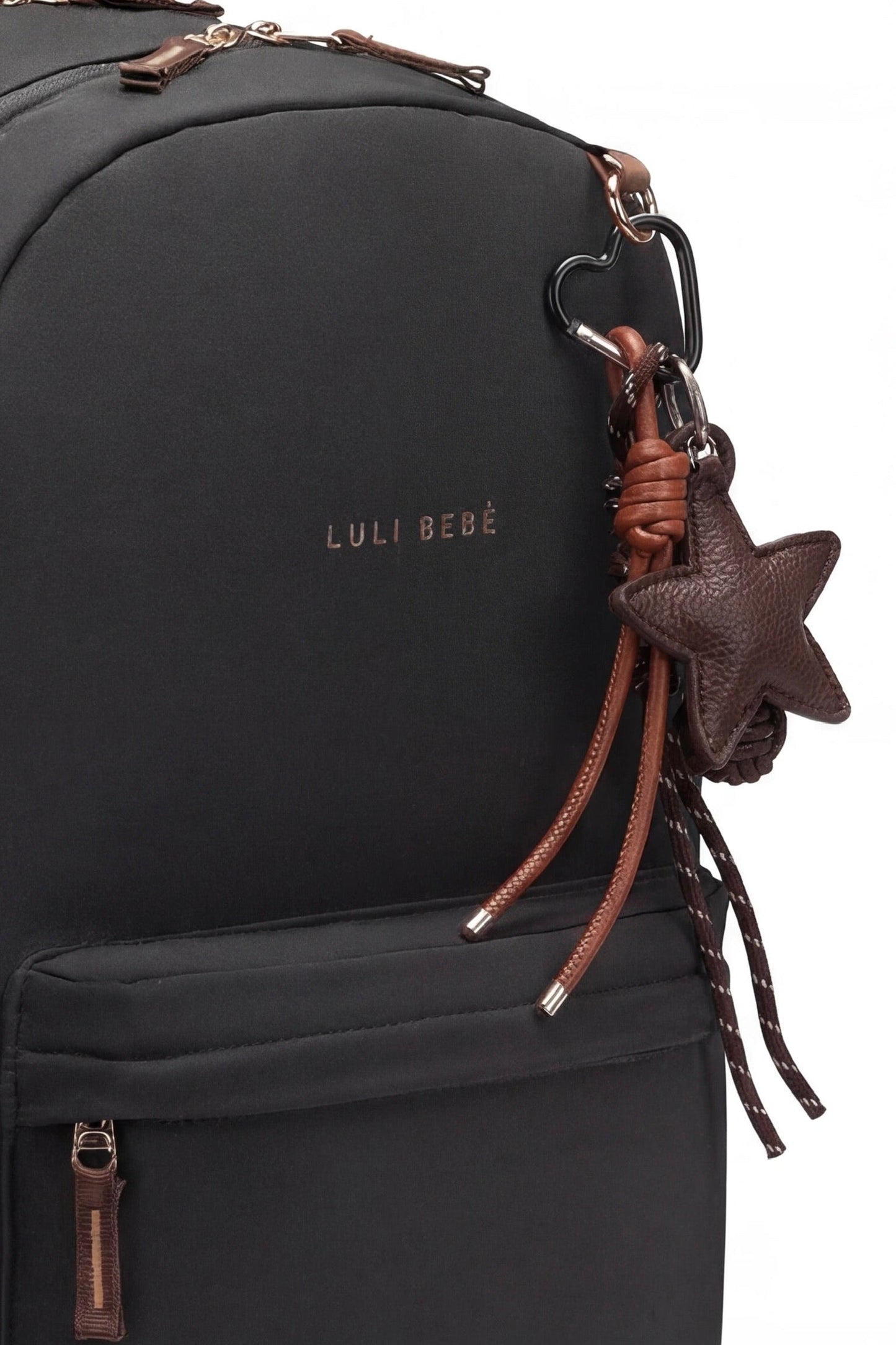 Luli Bebe The Daily Backpack - Black/Brown