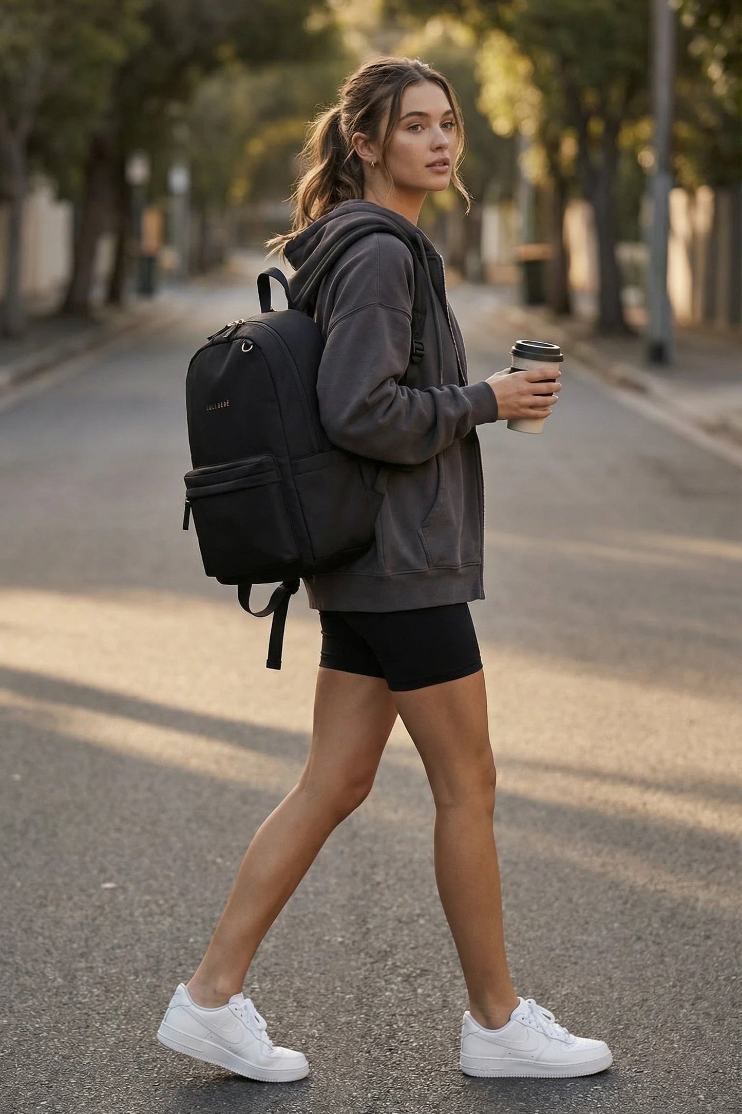 Luli Bebe The Daily Backpack - Black