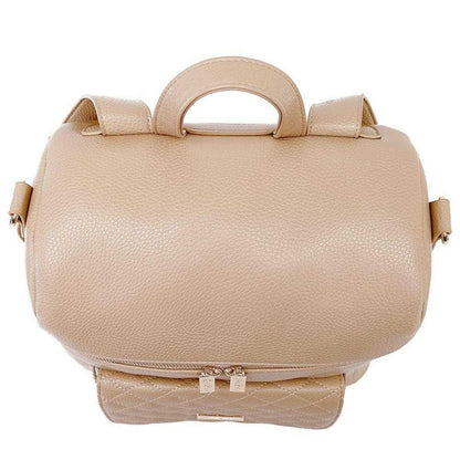 Luli Bebe Signature Diaper Bag Latte Brown