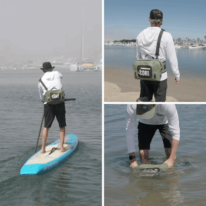 COR Surf Molokai Waterproof Lumbar Pack - 8L (Free IPX8 Cell Phone Case)