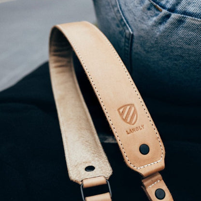 Langly Co Leather Camera Strap - Stiles Supply Co.