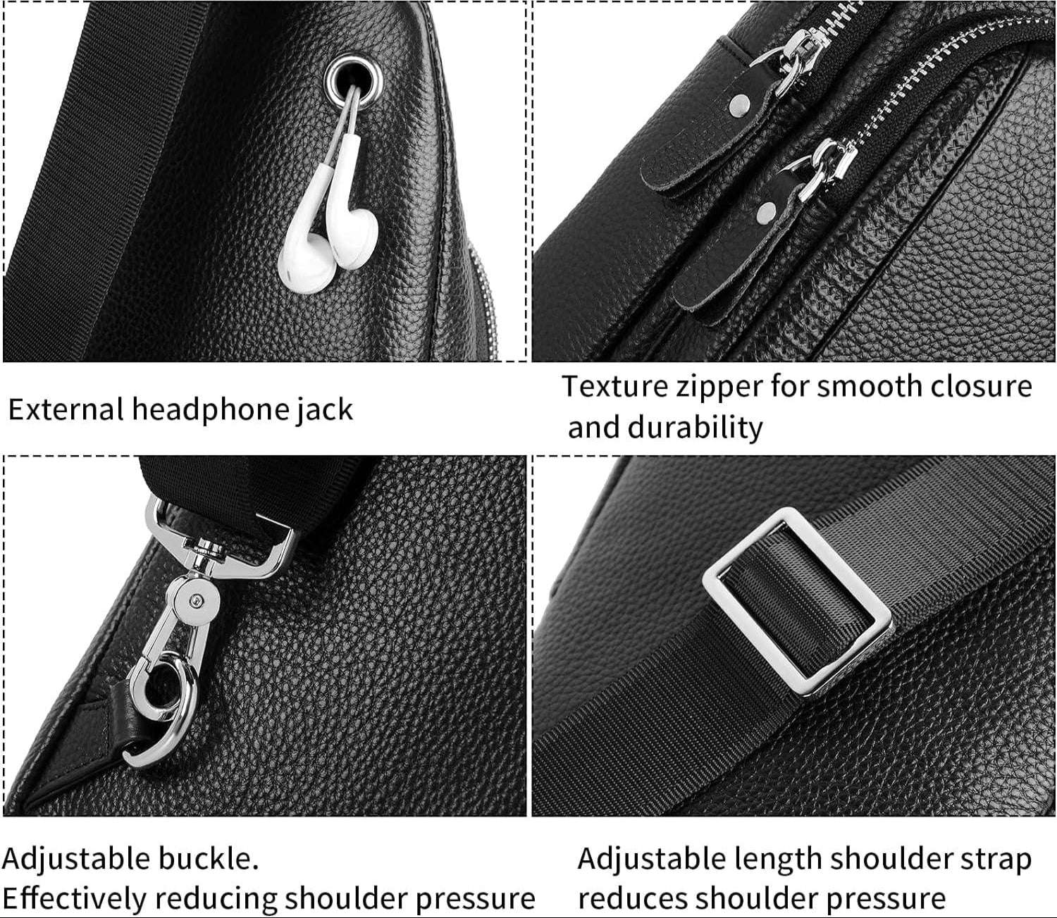 FR Fashion Co. Men's Chest Bag