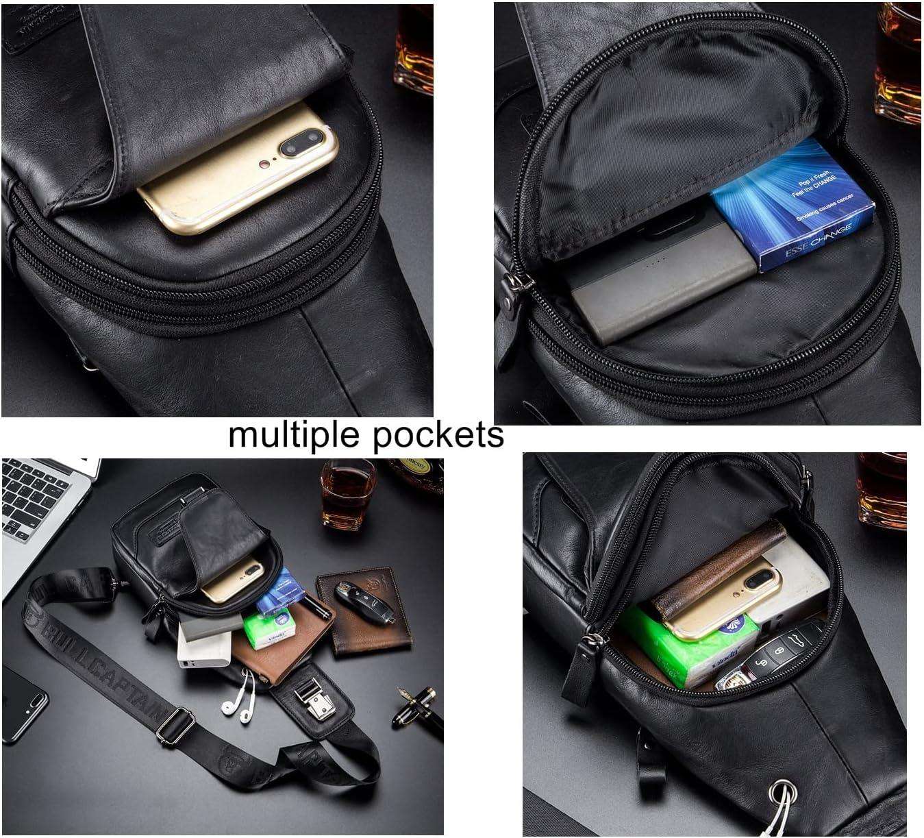 FR Fashion Co. Leather Casual Crossbody Sling Bag