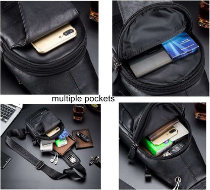 FR Fashion Co. Leather Casual Crossbody Sling Bag