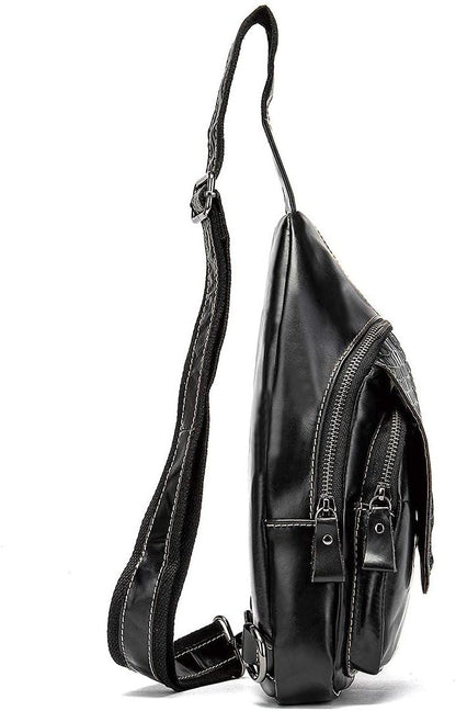 FR Fashion Co. Handmade Genuine Leather Crossbody Sling Bag