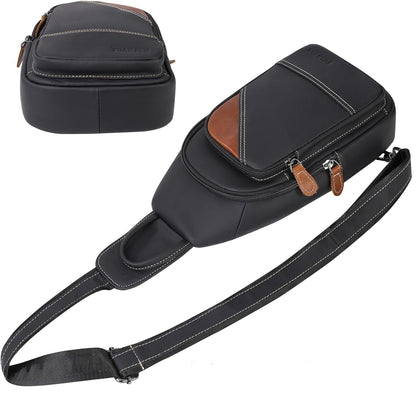 FR Fashion Co. Casual Leather Sling Bag