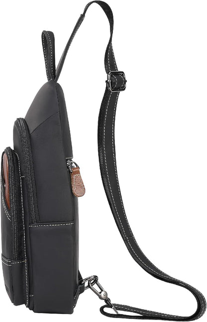 FR Fashion Co. Casual Leather Sling Bag