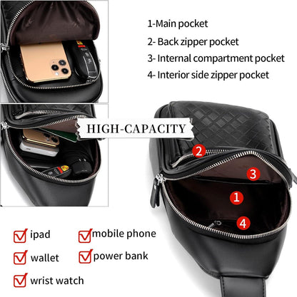 FR Fashion Co. Sling Backpack for Men