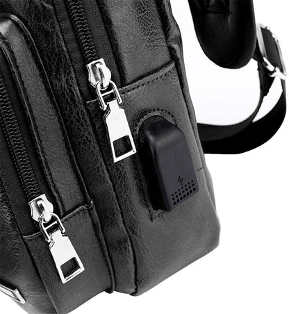 FR Fashion Co. Luxury Leather Crossbody Sling Bag